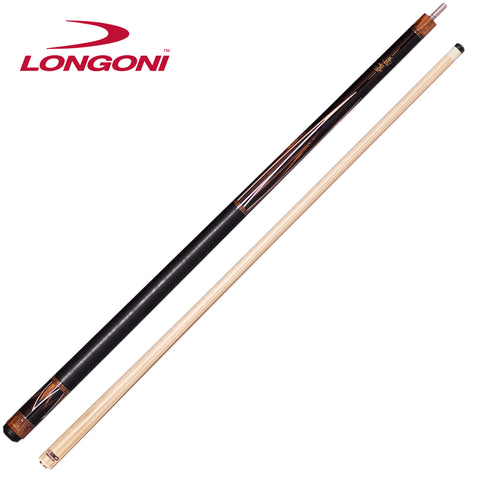 Longoni Flames Linen Pool Cue w/S30 Shaft