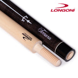 Longoni Ferrara Carom Cue Gray w/E71 Maple Shaft No Wrap