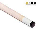 OKKO 1-Piece Pool Cue 57”, Glue-On Tip