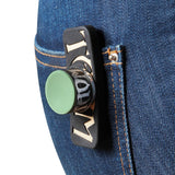 Taom Magnetite Combo Billiard Chalk Holder and Pool Chalk 2.0 Blue