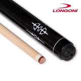 Longoni Ferrara Carom Cue Gray w/E71 Maple Shaft No Wrap