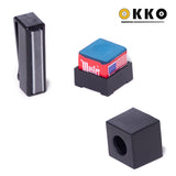 OKKO Plastic Magnetic Billiard Chalk Holder Black