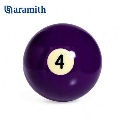 Aramith Crown Standard Pool Replacement Ball 2 1/4" #4