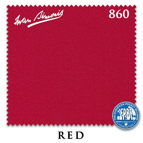 Simonis 860 Red for 6 Rails