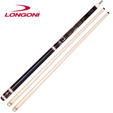 Longoni Dutch Lion Carom Cue w/2 E71 S30 Shafts