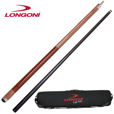 Longoni Como Carom Cue w/Luna Nera Shaft
