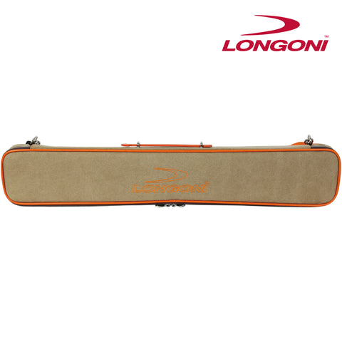 Longoni Giotto Canvas Sand Luxury Cue Case 2 x 4