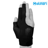 Molinari Billiard Glove for Left Hand Black L