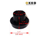 OKKO Billiard Cue Rubber Bumper Press-Fit