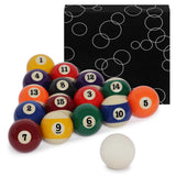 Standard Billiard Pool Ball set Mini-size 1 1/2"