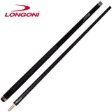 Longoni Crystal Fox Carom Cue w/Luna Nera FE71 Shaft Leather Wrap