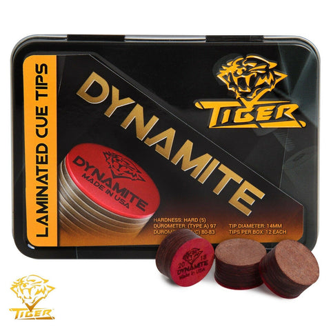 Tiger Dynamite Cue Tip Ø14mm Hard 1 pc