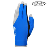 Kamui Billiard Glove QuickDry for Left Hand Blue XXL