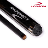 Longoni Crystal Fox Carom Cue w/Luna Nera FE69 Shaft No Wrap