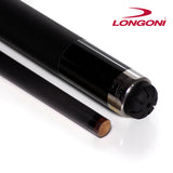 Longoni Crystal Fox Carom Cue w/Luna Nera FE71 Shaft Leather Wrap