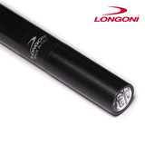 Longoni Crystal Fox Carom Cue w/Luna Nera FE69 Shaft No Wrap