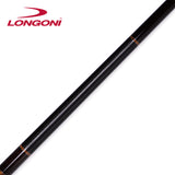 Longoni Niels Feijen Sparkle Pool Cue w/Luna Nera Shaft Linen Wrap