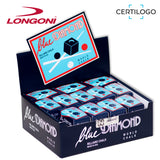 Longoni Blue Diamond Billiard Chalk 50 pcs 1 case