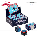 Longoni Blue Diamond Billiard Chalk 50 pcs 1 case