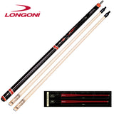 Longoni Black Pearl II Carom Cue w/2 E71 S20 Shafts
