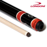 Longoni Black Pearl II Carom Cue w/2 E71 S20 Shafts