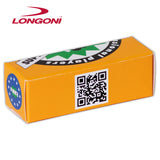 Longoni NIR Super Professional Billiard Chalk Blue 75 pcs 1 case