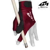 Mezz Premium Billiard Glove Burgundy S/M