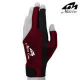 Mezz Premium Billiard Glove Burgundy L/XL