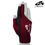 Mezz Premium Billiard Glove Burgundy S/M