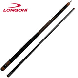 Longoni Niels Feijen Flames Pool Cue w/Luna Nera Shaft