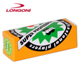 Longoni NIR Super Professional Billiard Chalk Green 3 pcs