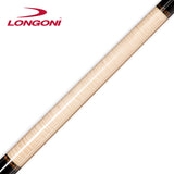 Longoni Niels Feijen Sparkle Curly Pool Cue w/Luna Nera Shaft No Wrap