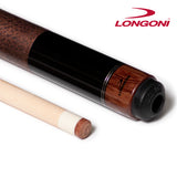 Longoni Hurricane 2 Pool Cue w/Maple Shaft Linen Wrap