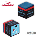 Longoni Blue Diamond Billiard Chalk 2 pcs