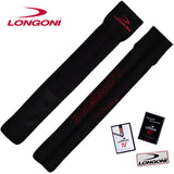 Longoni Niels Feijen Sparkle Pool Cue w/Luna Nera Shaft Leather Wrap