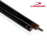 Longoni Niels Feijen Sparkle Curly Pool Cue w/Luna Nera Shaft No Wrap