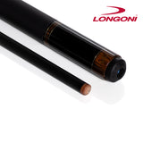 Longoni Niels Feijen Sparkle Pool Cue w/Luna Nera Shaft Leather Wrap