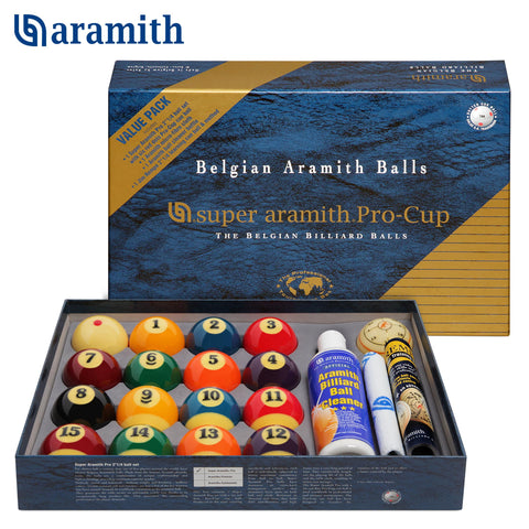 Super Aramith Pro-Cup Value Pack 2 1/4"