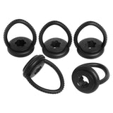 Billiard Cue Hanger w/Rubber Insert Ø12-14 mm, Black