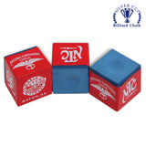 National Tournament Billiard Chalk Blue 144 pcs