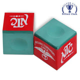 National Tournament Billiard Chalk Green 144 pcs