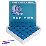 Blue Knight Cue Tip Ø14mm 50 pcs 1 box