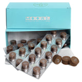 Moori Jewel Dark Brown Cue Tip Ø14mm Medium 1 pc