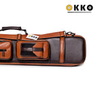OKKO Billiard Soft Case Brown/Dark Brown 2x4