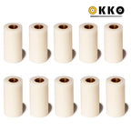 OKKO Billiard Ferrules for Screw-On Tips Ø12mm, Pack of 10