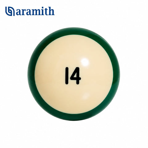 Aramith Crown Standard Pool Replacement Ball 2 1/4" #14
