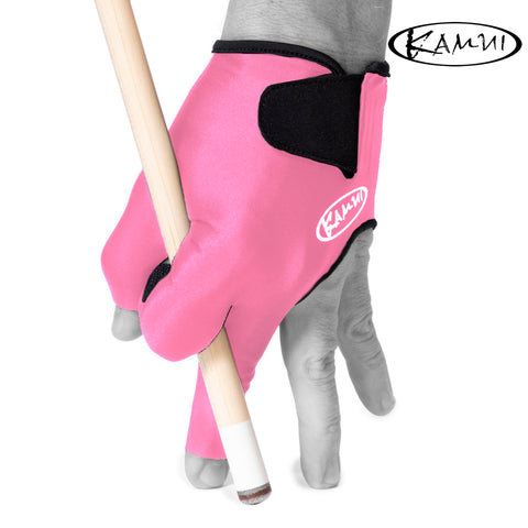 Kamui Billiard Glove QuickDry for Left Hand Pink XL