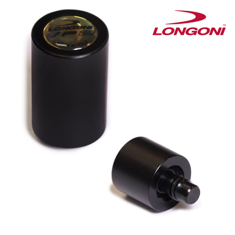 Longoni Nero Pool Cue Joint Protectors, Set for Shaft and Butt, VP2 Joint