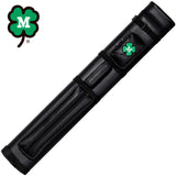 McDermott Billiard Hard Oval Clover Case Black 2x4