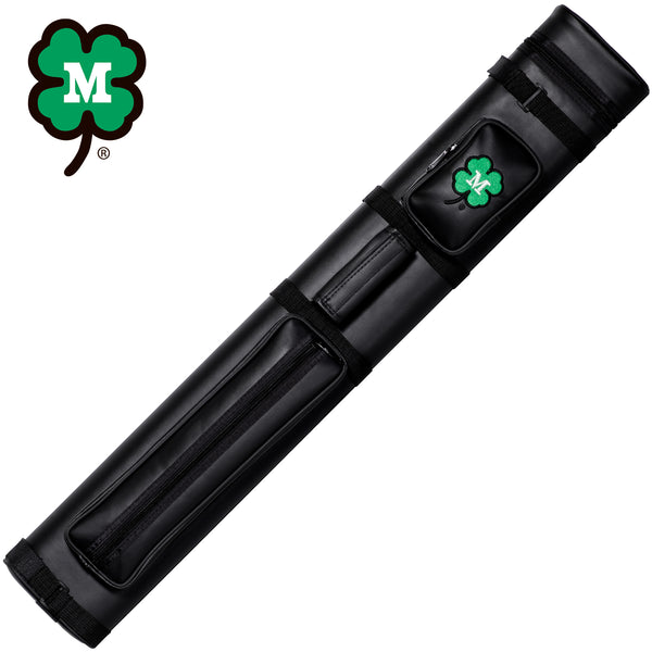 McDermott Billiard Hard Oval Clover Case Black 2x4